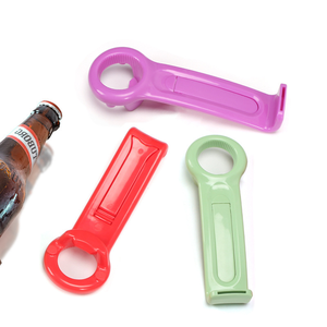 Abridor de Botellas Portátil de Plástico Moderno, Soporte para Teléfono, Abridor de Latas Universal, Antideslizante, Abridor de Tapas de Botellas de Cerveza, Gadget de Cocina - Product Image 5