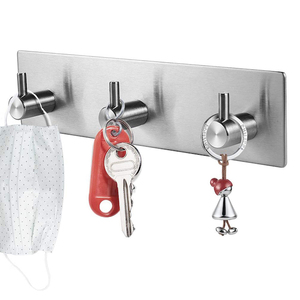 Ganci Professionali <span class=keywords><strong>Moderni</strong></span> Decorativi Portachiavi Anelli <span class=keywords><strong>Appendichiavi</strong></span> <span class=keywords><strong>da</strong></span> Parete - Product Image 2