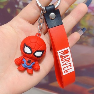 Versione Q <span class=keywords><strong>Marvel</strong></span> <span class=keywords><strong>accessori</strong></span> portachiavi 3D Spider-Man <span class=keywords><strong>accessori</strong></span> portachiavi Cartoon Bag ciondolo con cerniera per bambola - Product Image 3