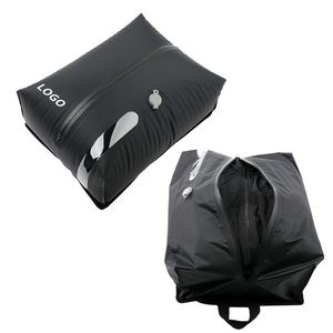2026 Custom <b>Vacuum</b> Storage Wash <b>Bags</b> Green Compression Visual <b>Bag</b> With Transparent Window for Outdoor - Product Image 1