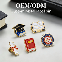 Collection de Broches Émaillées Personnalisées sur le Thème des Livres de Dessins Animés, Badges Métalliques Magiques pour Amateurs de Lecture