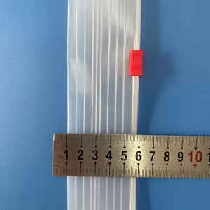 Chất Lượng Cao Đa-Theo Dõi Có Thể Tái Chế Trong Suốt Bền Dây Kéo Nhựa Báo Chí Khóa Pouch Mở End PE Dây Kéo - Product Image 2