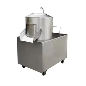 Di alta qualità frutta e verdura lavaggio in acciaio inox peeling macchina 150-240 Kg/H automatico zucca patata peeling