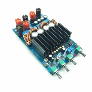 TAS5630 2.1 Class D 300W+150W+150W Tone Adjust Amplifier Completed Board Assemble Board Refined module - Black