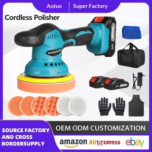 6-inch <b>Car</b> <b>Polisher</b> Waxing Machine Compact Home‑Use <b>Car</b> Sealer Scratch Repair Waxing and Polishing Tool - Product Image 1
