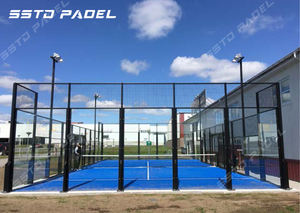 SSTD Classic Hot <span class=keywords><strong>Padel</strong></span> Court para <span class=keywords><strong>Padel</strong></span> Tennis Court Juego Canchas de <span class=keywords><strong>Padel</strong></span> para interiores y exteriores Cancha De <span class=keywords><strong>Padel</strong></span> con postes de esquina - Product Image 6