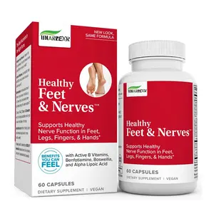 Healthy Vegan Feet Nerves Supports Healthy Nerve Nutrients Function Capsules