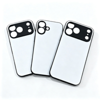 Coque de téléphone 2D par sublimation pour iPhone 17 Air 17 Pro Max, antichoc en TPU, vierge pour impression, accessoires de téléphone portable en gros