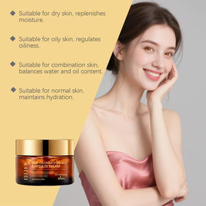 Crème en capsules EELHOE au collagène et à la vitamine C, hydratante, pour une peau douce et éclatante, soin nourrissant et délicat pour le visage, 50g - Product Image 3