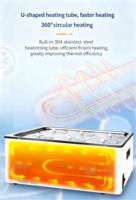 Electric Heating Digital Display Constant Temperature Water Bath Single-hole Double-hole Four-hole Six-hole 304 Stainless Steel