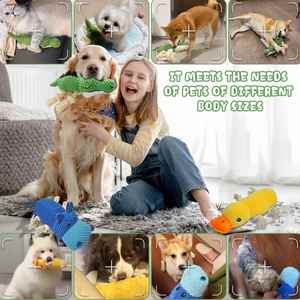 Juguetes Masticables para Perros 2025, Diseño de Cocodrilo, Duraderos, con Sonido, Interactivos, con Papel Arrugado, para Cachorros en Fase de Dentición - Product Image 6