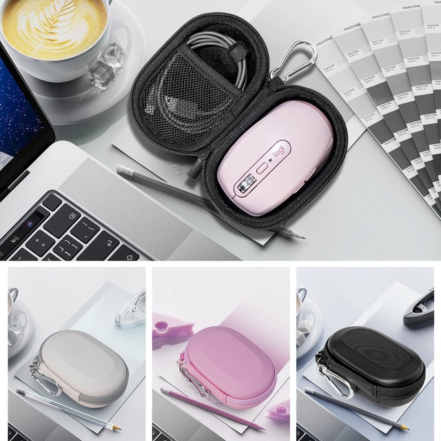 EVA Protective Storage Case Portable Carry Bag for Logitech MX Anywhere 3S Master Series Wireless Mouse Shockproof Travel Cover
