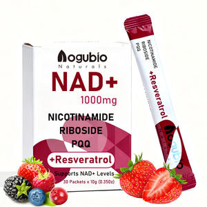 공장 공급 NAD+ 보충제 니코틴아미드 리보사이드 & 레스베라트롤 PQQ 포함 베리 맛 니아신아미드 파우더 - Product Image 1