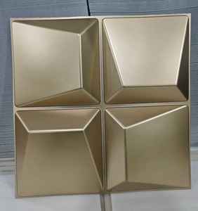 แผ่น<span class=keywords><strong>ผนัง</strong></span>ลายไม้ PVC 3 มิติ แบบร่องหลายขนาด ทันสมัย ปรับแต่งได้ สำหรับใช้ในอาคารสำนักงาน ห้างสรรพสินค้า และพื้นที่พาณิชย์ - Product Image 2