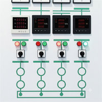 Medidor de Energía Digital Activo de 72/80/96 mm para Panel de Control de Distribución Eléctrica