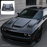 Capot de voiture de haute qualité, pièces de rechange pour carrosserie, capot modifié SRT pour Dodge Challenger SRT Hellcat, capot de voiture en fibre de carbone