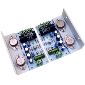 Chipskey # 53177 <span class=keywords><strong>JLH</strong></span> 1969 Carte d'amplificateur de classe A de haute qualité PCB MOT/2N3055 2 pièces/paires - Product Image 1