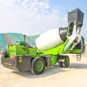 รถผสมคอนกรีตรถบรรทุก4m3ดีเซลรถรับน้ำหนักได้ด้วยตัวเองรถผสมคอนกรีตเคลื่อนที่ได้ - Product Image 3