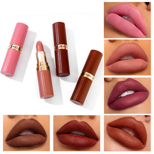 Lápiz Labial de Terciopelo con Logotipo Personalizado, Resistente al Agua, de Larga Duración, Etiqueta Privada, Elegante, Mate, de Taiwán, Múltiples Tonos - Product Image 3