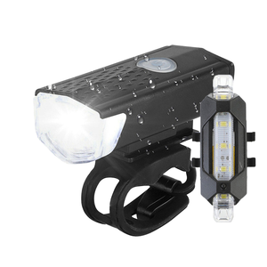 2024 SoRider 4 in 1 Bicycle Light Waterproof Front LED Horn with Mobile Phone Holder Battery Powered Bike Accessories - Product Image 1