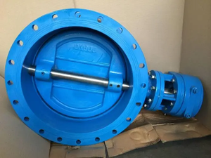 Gang tay Van bướm với con dấu cứng nhiệt độ cao áp lực tuabin mặt bích DN50-DN200 cho nước dầu khí phương tiện truyền thông - Product Image 4