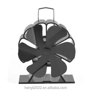 Ventilateur de poêle à bois amélioré, 12 pales, ventilateur de poêle alimenté, ventilateur de cheminée, efficacité accrue, accessoires de cheminée appropriés - Product Image 3