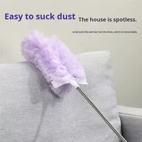 Plumero Electrostático Retráctil Desechable de Tela No Tejida con Electricidad Estática para el Hogar, Cocina, Baño y Muebles
