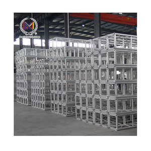 Chất lượng cao ổn định nhôm giai đoạn Spigot giàn cho các sự kiện ngoài trời đám cưới buổi hòa nhạc DJ hoạt động mô hình vuông - Product Image 1