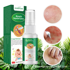 KONZEYUAN Pegatinas y <span class=keywords><strong>Spray</strong></span> Repelente de Mosquitos para Bebés, 6 Meses de Duración, Hecho en China - Product Image 4