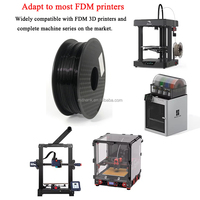 Filament PLA carbone 1,75 mm 1 kg pour imprimante 3D, fabriqué en Chine, compatible avec la plupart des imprimantes 3D FDM