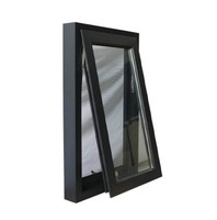 Fabricante, venta al por mayor, toldo personalizado, sistema de ventana giratoria inclinable, ventanas de vidrio plegables