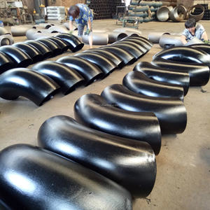 Coude soudé bout à bout 90 degrés 1/5 ''raccord de tuyau en acier au carbone - Product Image 3