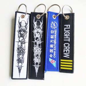 Great Quality <b>Custom</b> Made Embroidery <b>Key</b> <b>Ring</b> with Your Personalized Design - Product Image 3