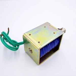 Dc12v/24v 50n Push & pull Type Solénoïde <span class=keywords><strong>Aimant</strong></span> Électrique Tau-1250t 1250 0-12mm Cadre Ouvert Électroaimant Linéaire Solénoïde - Product Image 6