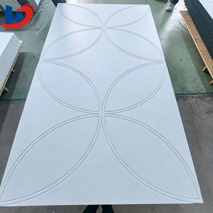Panel Acústico Moderno de Fieltro PET con Diseño de Pétalos Entrelazados, Paneles Decorativos Absorbentes de Sonido para Proyectos de Fábrica - Product Image 1