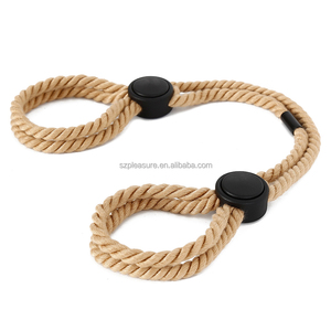 Menottes <span class=keywords><strong>Sex</strong></span> Toys Réglable Bondage Esclave Coton Corde menottes pour couples - Product Image 4