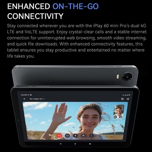 แท็บเล็ต <span class=keywords><strong>ALLDOCUBE</strong></span> <span class=keywords><strong>IPlay</strong></span> 60 Mini Pro ระบบ Android 14 ความจุ 8GB+128GB รองรับ 4G LTE เหมาะสำหรับนักเรียน ธุรกิจ และสำนักงาน - Product Image 4