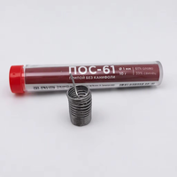 Tube de 100g - Fil de soudure étain-plomb à faible point de fusion Sn61Pb39 avec âme en colophane 0,8 mm pour réparation électronique OEM ODM
