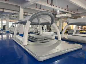 Uygun Fiyatlı Plaj ve Göl Şişme Yüzen Ada Platformu, Aile Kullanımı İçin Ticari Sınıf PVC ile - Product Image 2