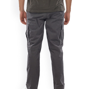 Pantalon cargo léger pour homme avec taille élastique et tissu en toile imperméable et respirant pour les voyages d'hiver et l'usage quotidien - Product Image 5