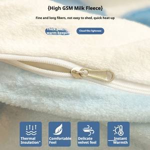 Новый комплект из 11 предметов из молочного вельвета для осени: милый, мультяшный, толстый, с наполнителем из кораллового флиса, водостойкий, высокого качества. - Product Image 3