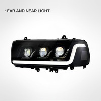 1990 ~ 1997 Phares pour Toyota Land Cruiser LC80 Modification de l'assemblage de la lumière pour les feux de jour à LED et les clignotants.