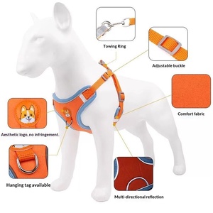 Arnés y <span class=keywords><strong>Correa</strong></span> <span class=keywords><strong>para</strong></span> <span class=keywords><strong>Perros</strong></span> con Diseño Reflectante Tipo Chaleco, <span class=keywords><strong>para</strong></span> <span class=keywords><strong>Perros</strong></span> Pequeños y Medianos, con Logotipo Personalizado, Venta al Por Mayor - Product Image 5