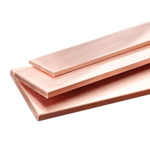 T2 Copper Busbar Flat Red Copper Strip Conductive Grounding Copper Plate Custom Cutting Service Jiangsu Origin - Product Image 3