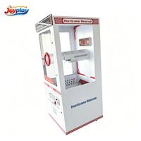 Joyplay Commercial Hurricane Cash Money Grabber Arcade Game Machine Lucky Coupon Catching Prize Game for Shopping Mall Events