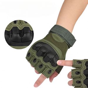 Gants de moto demi-doigts, gants de motocross antidérapants, équipement de sport de plein air pour motards, gants de course pour motocyclistes - Product Image 6