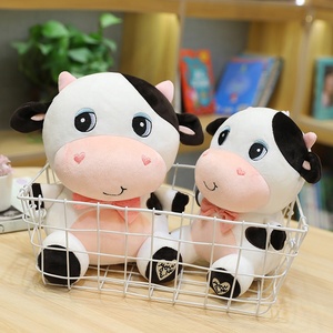 Đồ Chơi Bò Thú Nhồi Bông Mềm Dễ Thương Búp Bê Nhồi Bông Bò Sữa Nhỏ Đồ Chơi Ngủ Cho Bé - Product Image 4