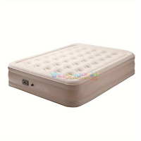 Colchón inflable automático para cama de aire, diseño ergonómico para una persona, Matelas Gonflable con bomba de Pompe, colchón de aire autoinflable