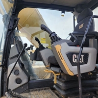 Excavatrice sur chenilles d'occasion Cat 323DL 23 tonnes, excavatrice hydraulique Caterpillar d'origine pour travaux de terrassement et de construction