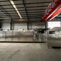 Ligne de production automatique de cornets de crème glacée haute capacité pour une production à grande échelle